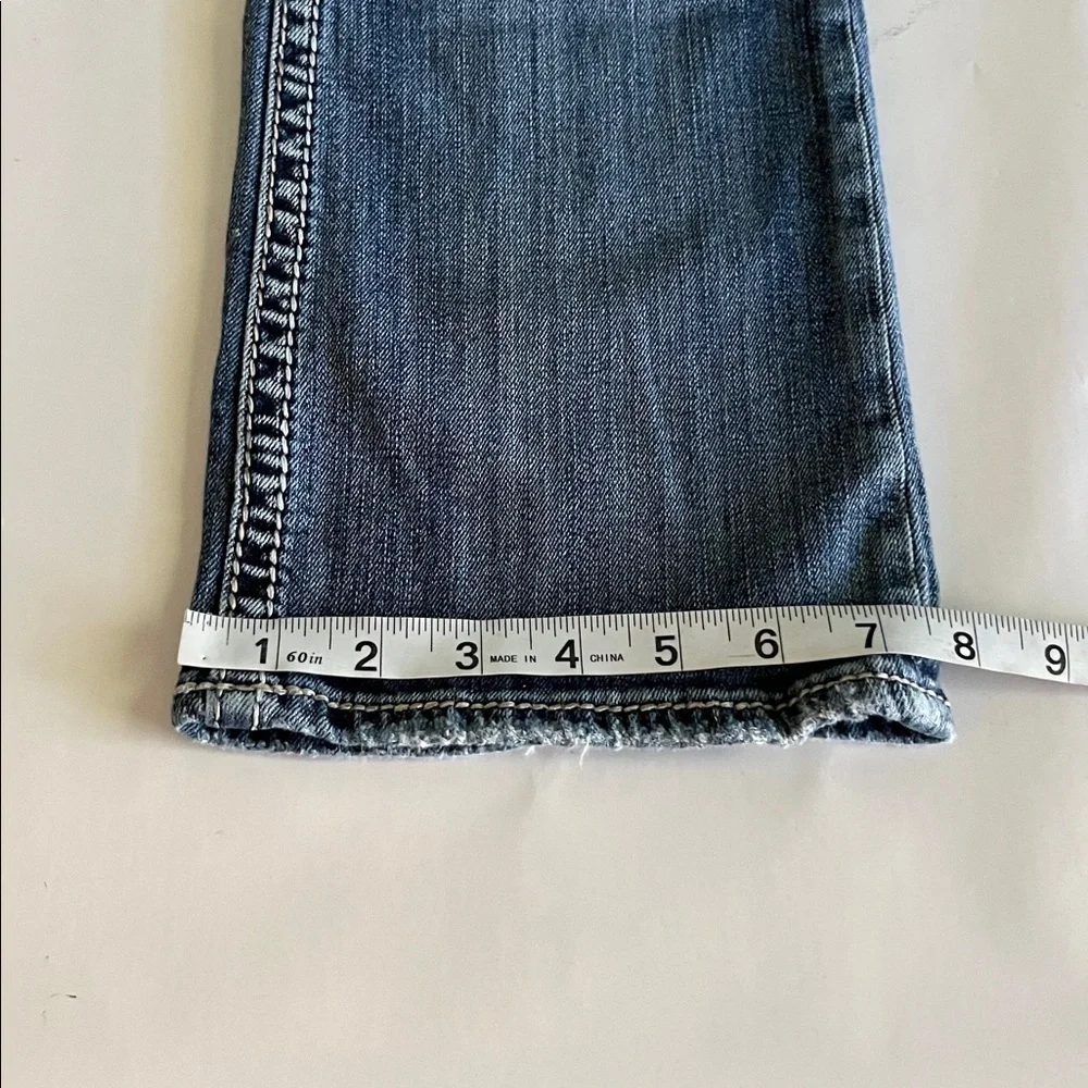 Silver Jeans front zipper